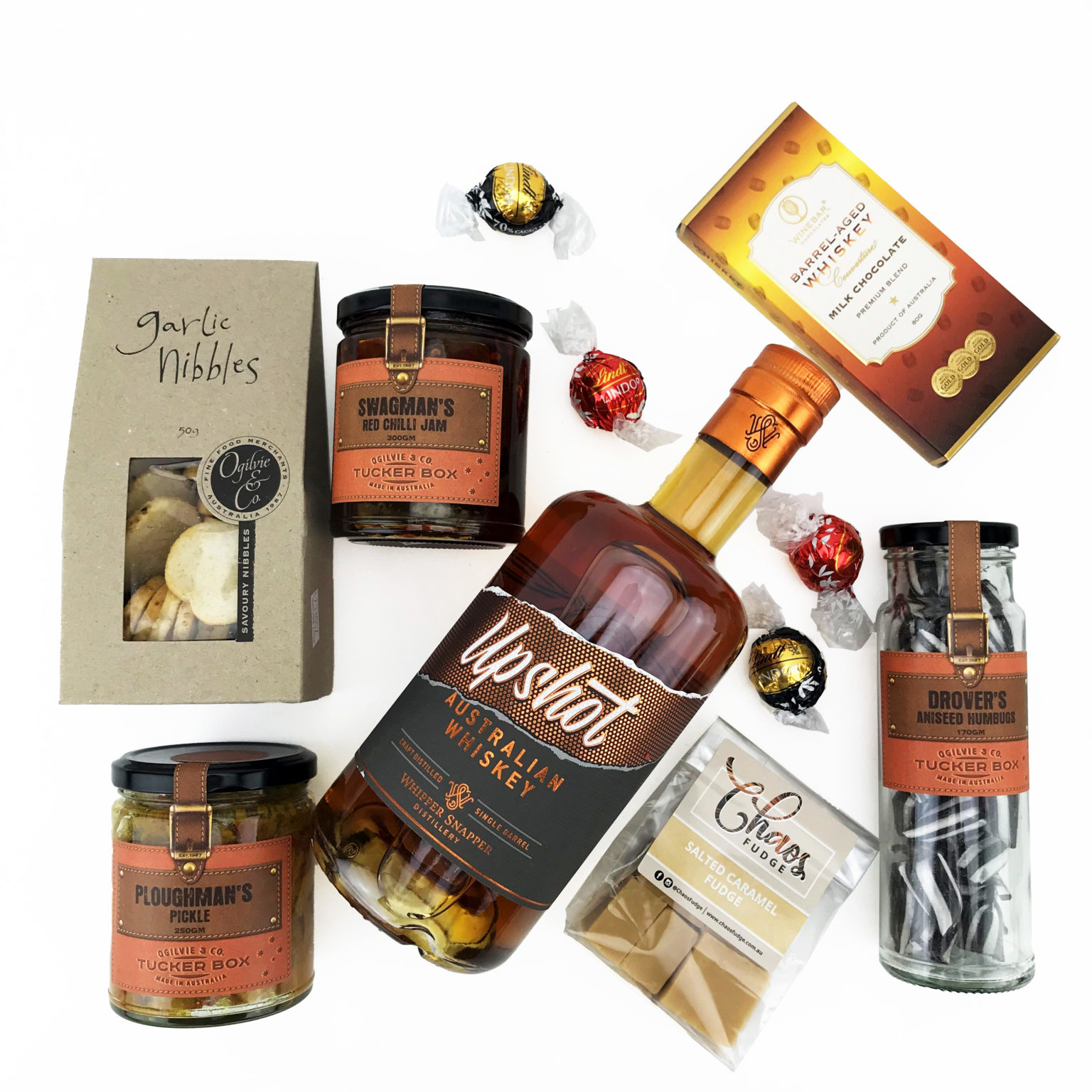 Upshot Whiskey Box - Hampers by Design